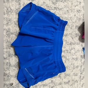 lululemon hotty hots in rare blue! size 2